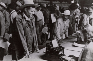 Mexican Farm Workers Who have been Accepted for Farm Labor in the U.S. through the Braceros Program