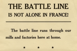 Broadside - “The Battle Line is Not Alone in France!”