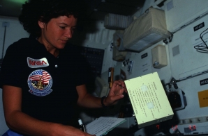 Sally Ride with Checklists
