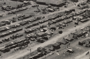 Aerial Photograph of Bonus Army, Camp Marks, Washington, DC