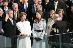 President George W. Bush Takes the Oath of Office