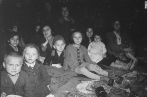 Women and Children Liberated from the Gunskirchen Concentration Camp