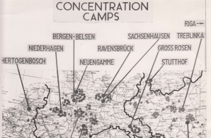 Map of Concentration Camp Locations