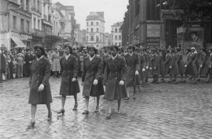 The 6888th Central Postal Directory Battalion in France