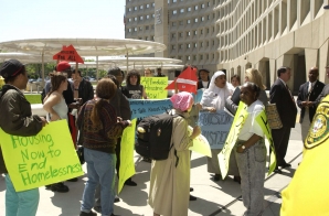 Protest on Homelessness Outside HUD Headquarters