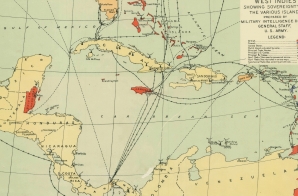 West Indies Showing Sovereignty of the Various Islands