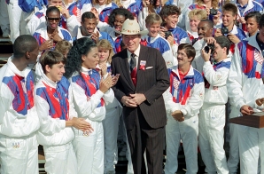 President Reagan Welcoming Home the US Olympic Team