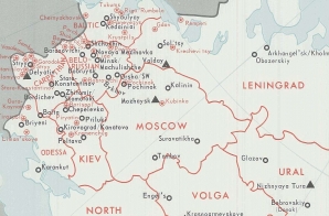 USSR Nuclear Weapon Stockpile Sites and Military Districts and Tactical Air Force Deployment