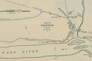 Sketch of Trenton as it was December 26, 1776, by H. S. Tanner
