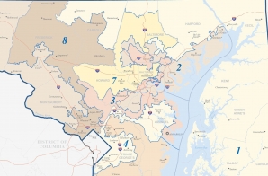 113th Congress of the United States, Maryland State Map