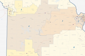 113th Congress of the United States, Missouri State Map