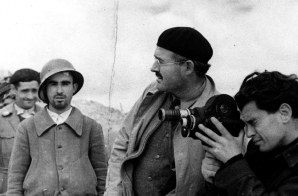 Ernest Hemingway during the Spanish Civil War
