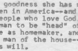 Letter to Sheila Weidenfeld from Mrs. H.E. McCage and Mrs. F.L. Coulter about Betty Ford and the ERA