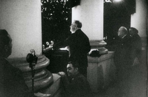 FDR and Winston Churchill at the National Christmas Tree Lighting Ceremony