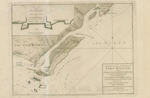 A Plan of the Attack of Fort Sullivan, near Charles Town in South Carolina