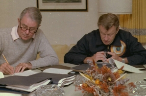 Cyrus Vance and Zbigniew Brzezinski Work on the Peace Accords at Camp David