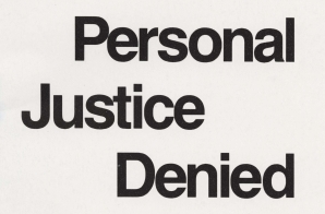 Personal Justice Denied: Part 2, Recommendations