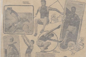Newspaper Clipping Entitled "Versatile Indian Is Wonder of Athletics" About Jim Thorpe