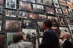 President Barack Obama Tours the United States Holocaust Memorial Museum