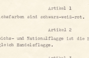Nuremberg Laws: The Reichs Flag Law