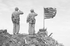 Salute the Flag, Iwo Jima