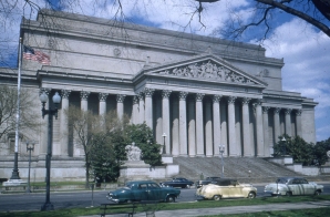 Constitution Avenue Side of National Archives Building