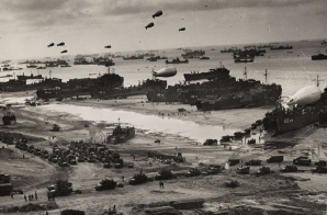 Photograph of the French Invasion Beach