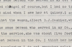 Deposition of Charles W. Ives in the Case of Albert D.J. Cashier