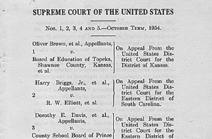 Supreme Court Opinion in Davis v. County School Board of Prince Edward County, Virginia