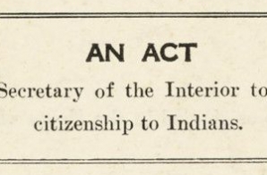 Indian Citizenship Act