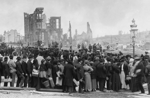 Bread Line After the 1906 San Francisco Earthquake
