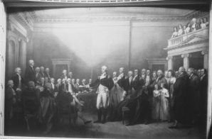 General Washington Resigning his Commission to Congress. Annapolis, Maryland
