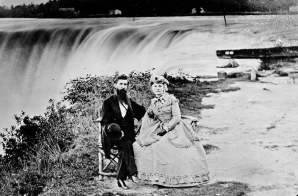 Scene at Niagara Falls, N.Y.