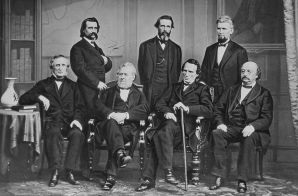 Impeachment Committee: Gen. John A. Logan, Hon. Thaddeus Stevens, Pa., Hon. Thomas Williams, Pa., Hon. James A. Wilson, Iowa