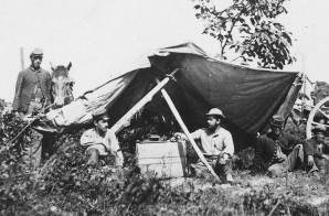 US Military telegraph station at Wilcox