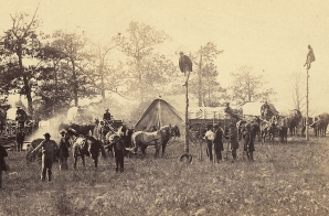 Virginia, Brandy Station, Telegraph Construction Corps of the Army of the Potomac