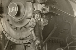 Women Taking Place of Men on Great Northern Railway