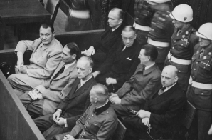 Defendants at the Nuremberg Trials