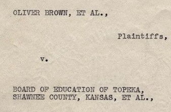 District Court Opinion in Brown v. Board of Education of Topeka