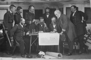 Council of War After the Attack on the U.S.S. Colorado
