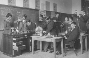 Students Conducting Physics Experiments