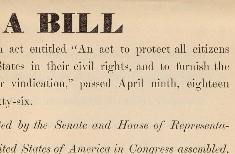 Sumner Civil Rights Bill
