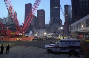 Cleanup Operations at the Ruins of the World Trade Center