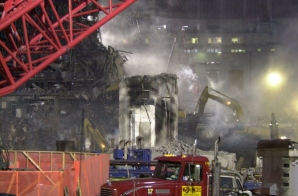 Devastation at the World Trade Center Site