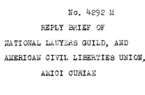 Reply Brief of National Lawyers Guild and ACLU in Mendez v. Westminster