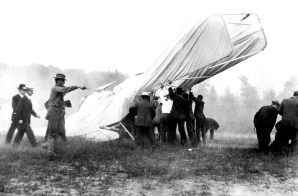 Wreck of the Wright Brothers Flyer
