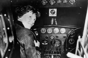 Amelia Earhart Prior to Last Takeoff