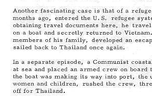 Memorandum from Brent Scowcroft Regarding Escape from South Vietnam
