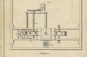 Patent Drawing for T. A. Edison