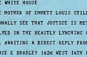 Telegram from Mamie Bradley to President Eisenhower